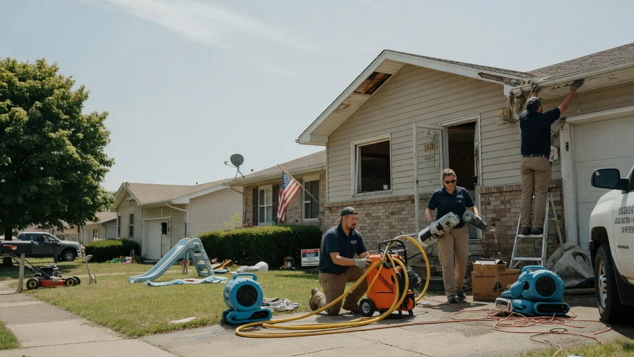 Water Damage Restoration in Harvel, IL near me